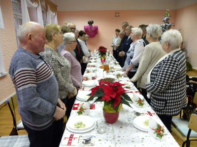 Spotkanie samotnych i najstarszych mieszkańców w Mnichusie